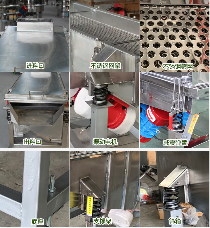 直線篩細節(jié)