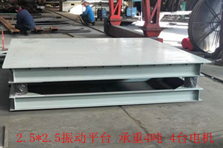 2.5乘2.5振動(dòng)平臺(tái)4臺(tái)1.1KW