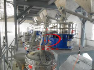 振動(dòng)篩在碳酸鈣漿料使用現(xiàn)場(chǎng)！